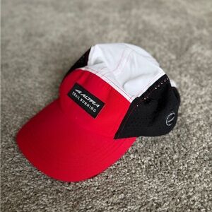 Altra Red and Black Running Hat